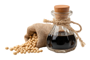 Soy sauce and soybeans (1)