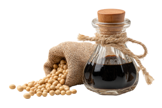 Soy sauce and soybeans (1)