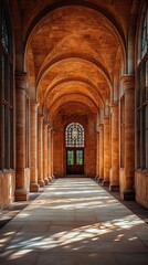 Stone arches columns natural light photos