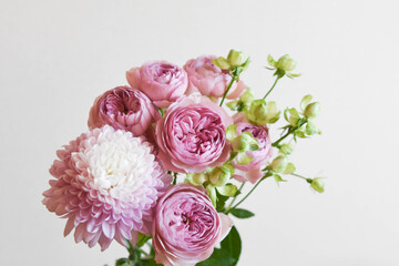 紫系の花束