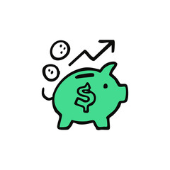 Blue shield icon with dollar sign