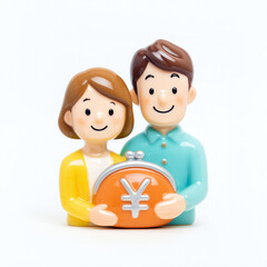 資産を貯める夫婦