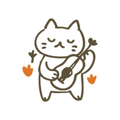 Hierarchy of 3 green head icons linked by dark lines