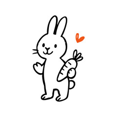 Stylized blue USB drive with black outline