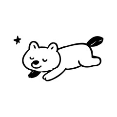 Light-blue desktop computer tower with a black outline