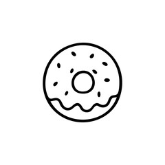 Black silhouette of pail and handle