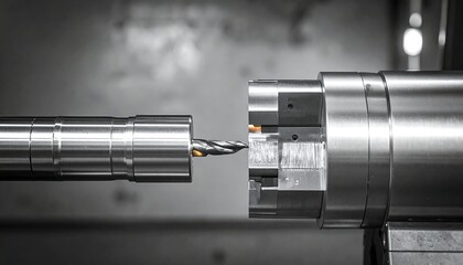 Metalworking machine in action