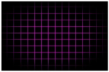 Pixel Grid Game Design Sheet Single Page Neon Minimalist Digital Template Development Resource