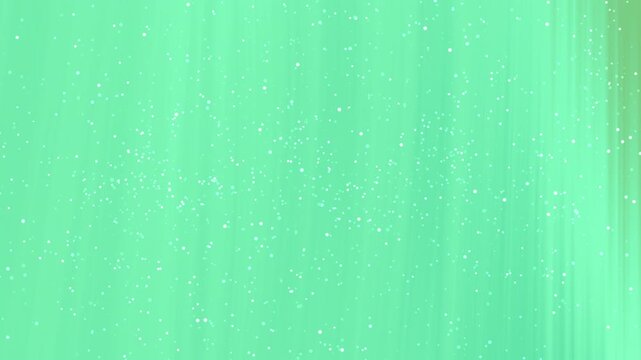 White snow specks on mint green background, great for winter themed designs, holiday greeting cards, seasonal social media posts, and festive print materials.