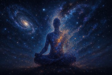 Fototapeta premium human soul awaken
