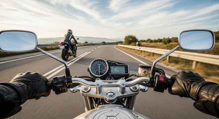 First Person Motorcycle Road Trip: A Thrilling Ride Through Scenic Countryside