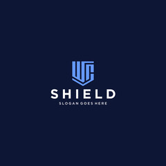 WC Shield Logo Design Inspiration	