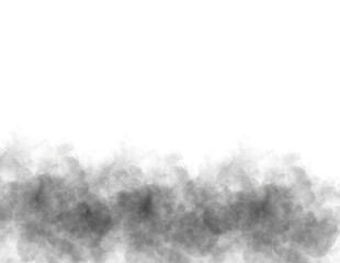 Black or Gray Border Smoke PNG, or Transparent