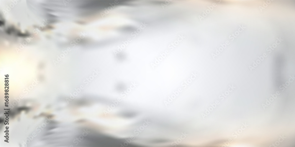 Aufkleber smooth light silver waves lines and lens flares vector abstract background.vector.