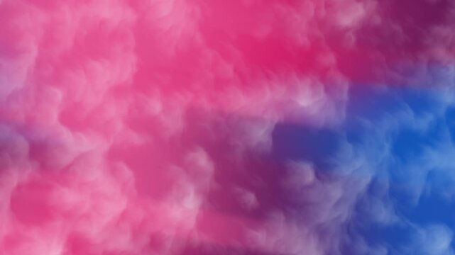 Pink and purple ethereal cloudscape abstract background suitable for dreamy designs, fantasy art, mystical concepts, and celestial themes