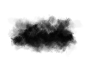 smoke on black PNG, or Transparent
