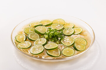 冷やし　すだち　そうめん