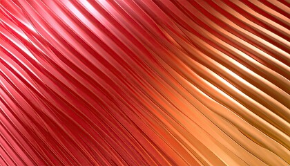 Crimson to Amber Diagonal Rib Texture with Specular Streaks