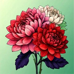 Vibrant floral bouquet (1)