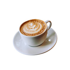 cup of coffee with chocolate or Black Yellow Minimalist Coffee Beans 