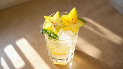 tropical starfruit drinks top view.ai 