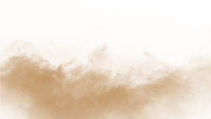 Dust sand soil smoke cloud particles holly effect on transparent background. elements design for Compositing, covering, dust explosion rising, overlay gradient texture.