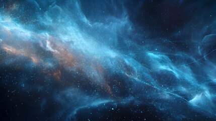 Fototapeta premium Cosmic Galaxy Nebula Background