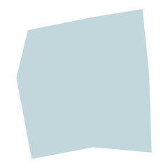 Simple Paper Cut Out Shape Graphic Element