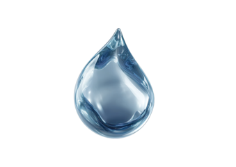A single, clear water drop (2)