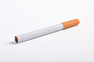 Cigarette isolated on white background