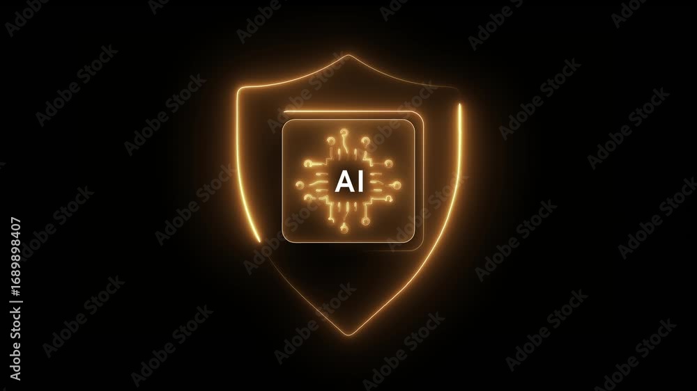 Poster ai agent analysis concept on the transparent background. artificial intelligence and intelligent aut