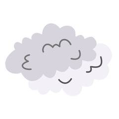 cloud doodle cute illustration