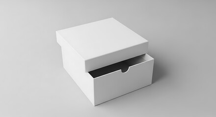 White Storage Box with Drawer.