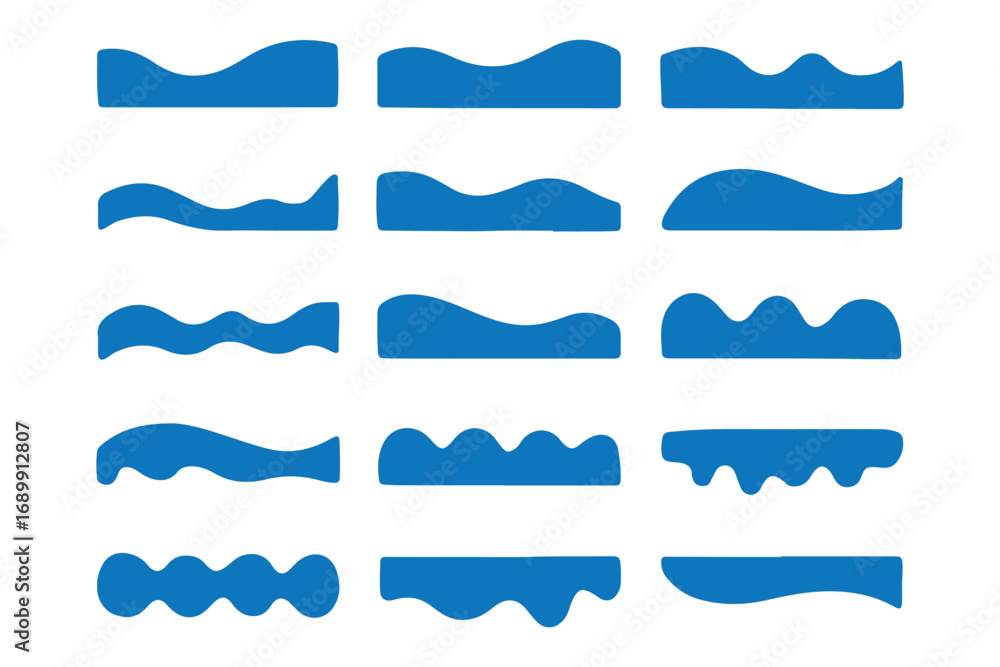 Poster border shape for website design. vector banner header and separator. background section and frame te