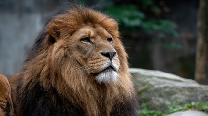majestic lion