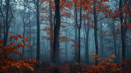 Obraz premium 空とラベンダー畑の幻想的な風景