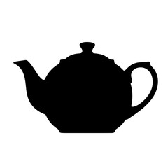 teapot isolated on white