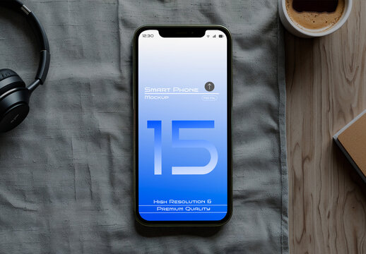 Smart Phone PSD Mockup Template