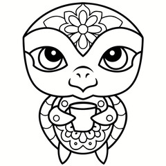 owl in a cap