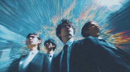 Digital network connections and data flow, global connectivity and information technology concept