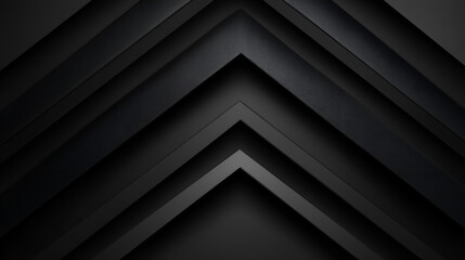 Obraz premium Modern abstract black layered background