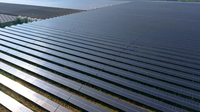 Photovoltaic solar panels in Tianjin Binhai New Area