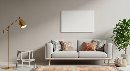 Modern Living Room Interior Design.