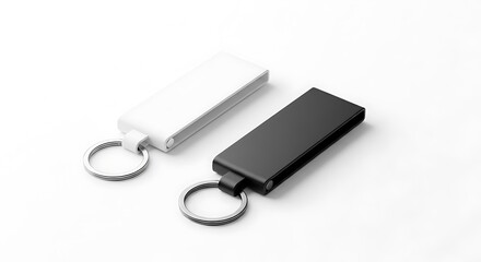 Stylish Minimalist Keychains.