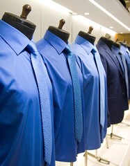 Shirts Display Retail Store