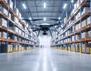 Drone in Warehouse Inventory Management