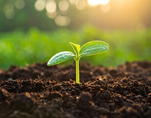 Sprout Growth in Soil (1)