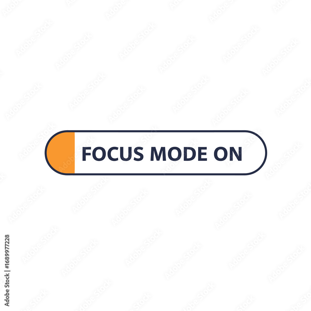 Poster a graphic button indicating 