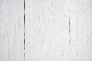 Obraz premium close-up of white painted wooden planks showing texture and subtle gaps between boards