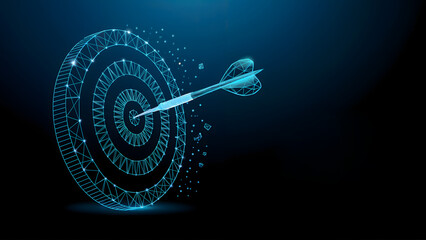 Achieving business goals with precision target and digital technology dart
